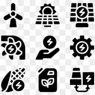 Sustainable Energy - Transactional Vector Icon Clipart