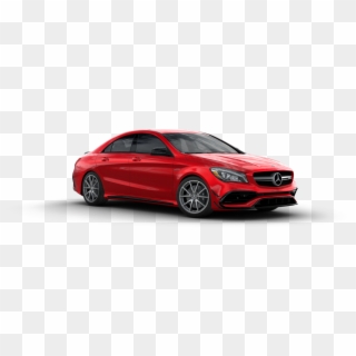 2018 Amg® Cla 45 Coupe - 2017 Cla 45 Amg Red Clipart