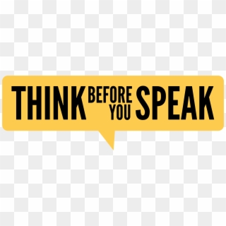 Think Before You Speak Png Clipart