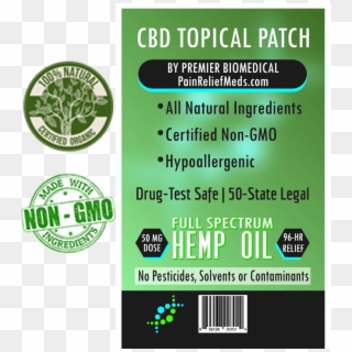 The Skin Patch Is Increasing Its Cbd Content To 50 - Can Stock Clipart