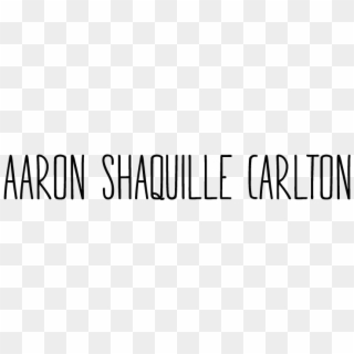 Aaron Shaquille Carlton Clear Black - Parallel Clipart