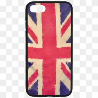 British Union Jack Flag Grunge Style Rubber Case For - Flag Clipart