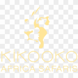 Kikooko Travel Safari Logo Yellow 2x - Aslan Silüeti Clipart