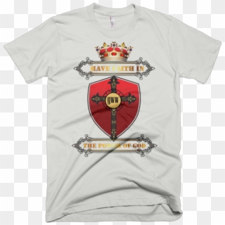 Golden Red Crown With Red Shield And Black Framed Bold - Training To Retake Constantinople Clipart