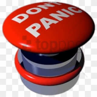 Free Png Don't Panic Button Png Images Transparent - Circle Clipart