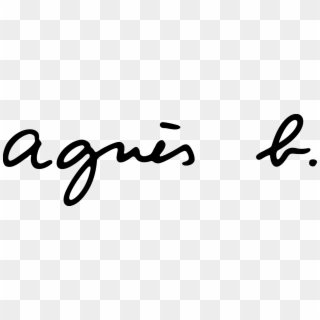 Teen Vogue Logo Vector - Agnes B Logo Png Clipart