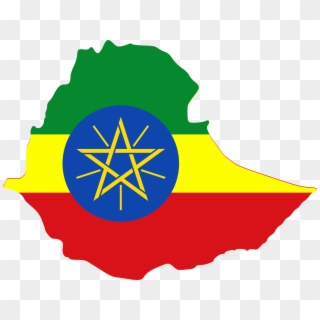 U N Envoy Warns Of Election Risks In War Torn South - Ethiopian Map With The Flag Clipart