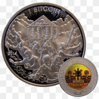 Cryptolator 1btc Unchained Silver Clipart