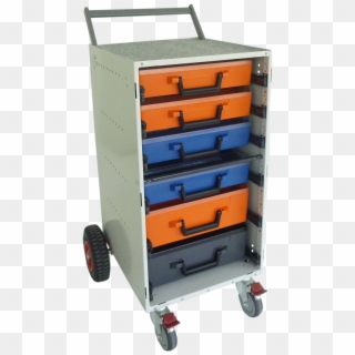 Rc7dc/pn Drawer Cabinet Trolley - Plywood Clipart