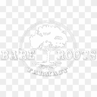 Bare Roots Farmacy - Line Art Clipart