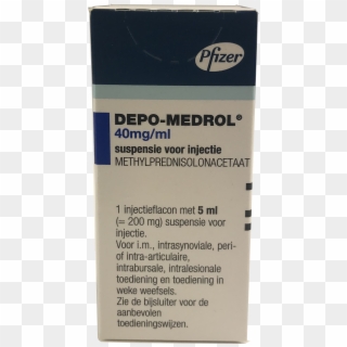Depo Medrol, 40mg/ml 5ml - Packaging And Labeling Clipart