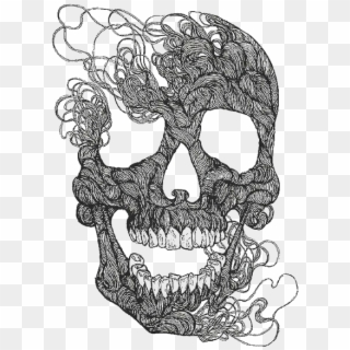 Calavera Png - Drawing Clipart