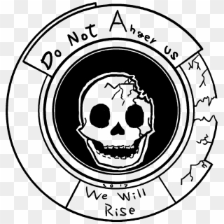 Broken Calaveras Gang Crest - Circle Clipart