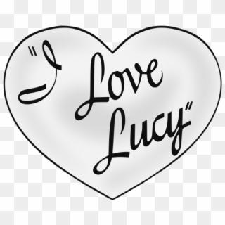 676px-i Love Lucy Title - Love Lucy Logo Png Clipart