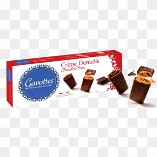 Crêpe Dentelle Dark Chocolate - Gavotte Clipart