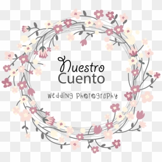 Nuestrocuento - Thank You Circle Calligraphy Clipart