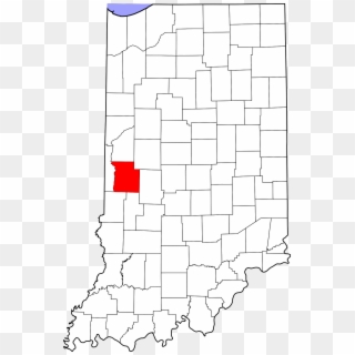Brown County Indiana Map Clipart