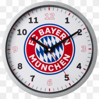 Reloj De Pared Con Escudo - Fc Bayern Logo Clipart