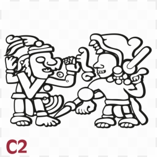Ornamento Maya C2 - Cartoon Clipart