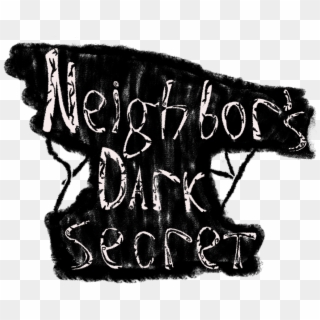 Neighbor's Dark Secret Alpha - Calligraphy Clipart