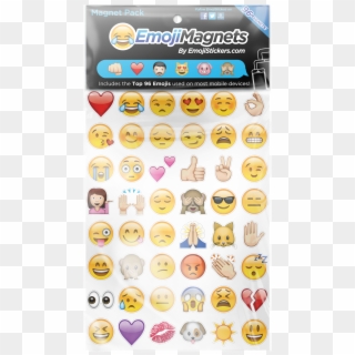 Emoji Magnet Pack - Emoji Stickers Clipart