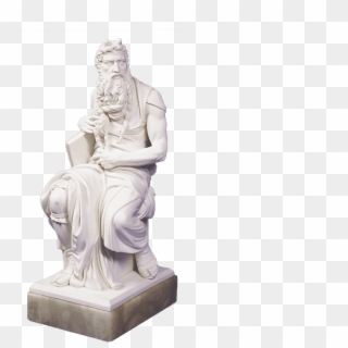 Mose Di Michelangelo - Statue Clipart
