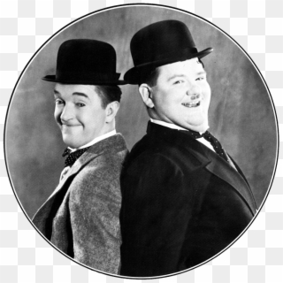 Hal Roach Studios Stan Laurel And Oliver Hardy In Their - Laurel And Hardy Clipart
