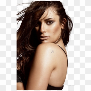 Lea Michele - Celebrity Music Note Tattoos Clipart