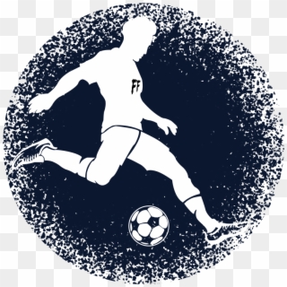 By The Football Fanatics - Kick Up A Soccer Ball Clipart
