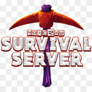 Noxcrew Java Survival Server Logo 2018 - Flight Clipart