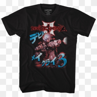Dmc 3 T-shirt - Capcom Devil May Cry Shirt Clipart