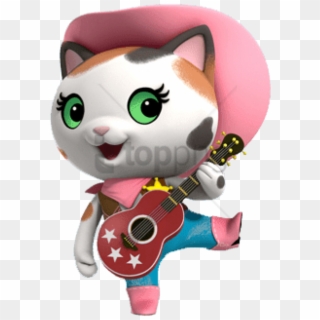 Free Png Download Sheriff Callie With Her Guitar Clipart - Sheriff Callie Png Wild West Transparent Png