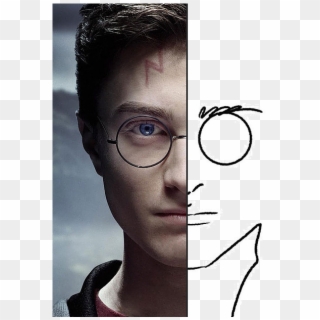 "harry Potter" Characters As Minimalist Drawings - Harry Potter Yara Izi Clipart