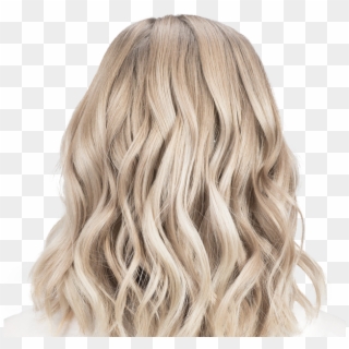 11aa Lightest Ash Blonde With Smokey Undertones - Blonde Hair From Back Clipart
