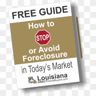 5 Ways To Stop Foreclosure Report - Stop Sign Clipart