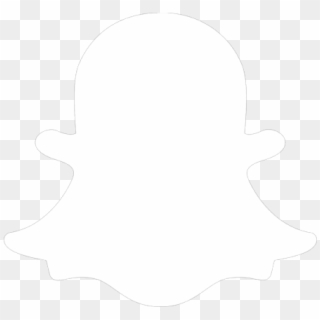 Snapchat Logo White Png Clipart