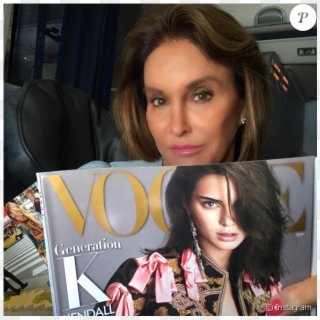 Caitlyn Jenner Fière De Sa Fille Kendall - Vogue Usa September 2016 Pdf Clipart