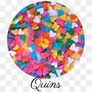 Heart Quin Sprinkles-01 - Circle Clipart
