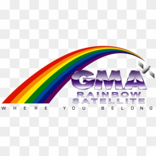 Gma Rainbow Satellite Logo - Gma Where You Belong Clipart