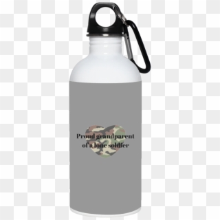 Stainless Steel Water Bottle- Proud Grandparent - Wrestling Gifts For Boyfriend Clipart
