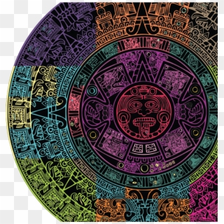 Original Size Is 1600 × 900 Pixels - Aztec Calendar Clipart