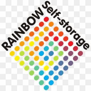 Rainbow Storage Logo - Circle Clipart