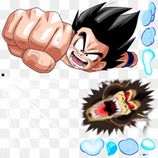 Decisive Punch Goku [thread]pic - Cartoon Clipart