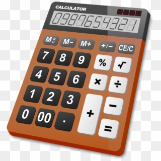 Calculator Brown - Svg - Download - Png - Brown Calculator Clipart