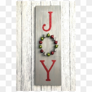 Christmas Door Sign Joy Clipart