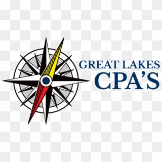 Great Lakes Cpa's - Compass Sticker For Scooty Clipart