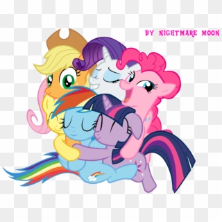 Gourmand Gang P Page - My Little Pony Group Hug Clipart