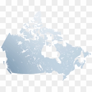 On The Great North Of Canada, Temperature Gradually - Map Of Canada Clipart