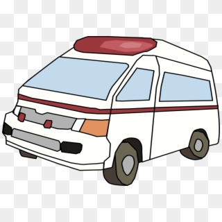 Car Door Ambulance Drawing Graphic Arts - Compact Van Clipart