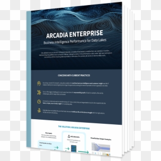 Accelerating Tableau On Hadoop With Arcadia Enterprise - Flyer Clipart